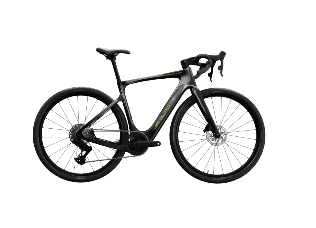 Bicicleta eléctrica e-gravel Velduro Phantom X